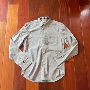 Men’s Burberry Button Up Dress Shirt